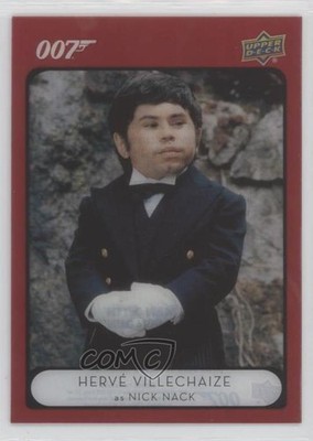 2020 James Bond Villains & Henchmen Acetate as Nick Nack Herve Villechaize d8k