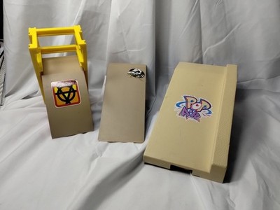Tech Deck Fingerboard Ramp Lot 3 Pieces Quarter Pipes Launcher Skate Park