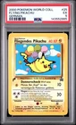 2000 POKEMON PIKACHU WORLD COLLECTION GERMAN #25 FLYING PIKACHU PSA 5