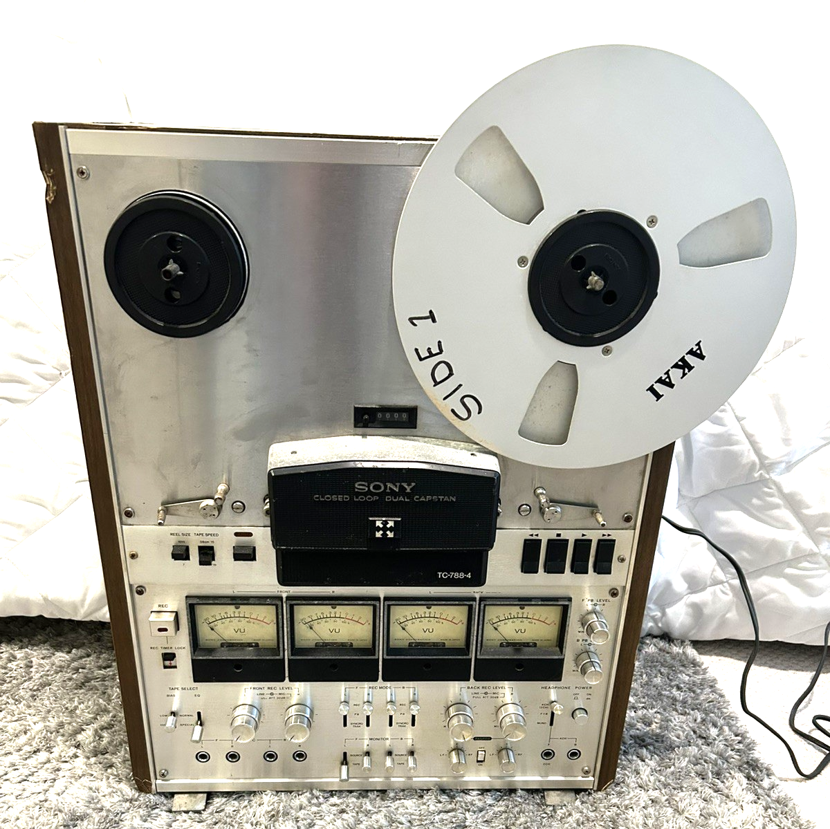 Sony TC-788-4 Quadradial Vintage Reel To Reel 4 Track 4 Channel