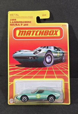 Matchbox 2021 RETRO SERIES 1966 Lamborghini Miura P 400 1/12