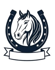 1 x Personalised Horsebox Vinyl Decal – Equestrian Trailer & Stable Sticker