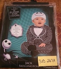 Disney Tim Burton's The Nightmare Before Christmas Infant Halloween Costume NWT