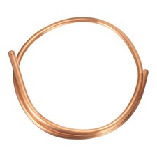 Pure Copper Tube 3/8'' OD x 3Ft Refrigeration Flexible Pipe Seamless Hollow
