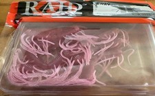 RAID JAPAN DOBAMIMIZU Pink 2WAY Soft Lure 8pcs Fishing Bait