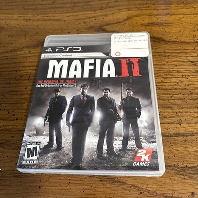 Mafia II (Sony PlayStation 3, 2010) PS3 Complete Tested CIB