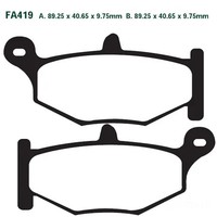 Bremsbelag EBC FA419 Hinten FüR Suzuki GSX 1300 RAZ Hayabusa ABS Bj. 2014-2016