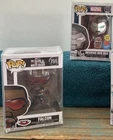 Funko Pop!  Infamous Iron Man (Glows) #677, The Falcon #700 Lot