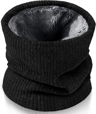 Winter Neck Warmer for Men  Women, Fleece Neck Gaiter Face Scarf, Hunting Essen