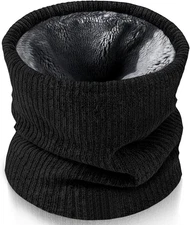 Winter Neck Warmer for Men & Women, Fleece Neck Gaiter Face Scarf, Hunting Essen