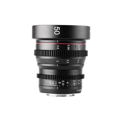 Meike 50mm T2.2 Cinema Prime Lens MFT Feet/Meters