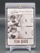 2004 Playoff Absolute Silver Team Quads /100 Frank Thomas /Ordonez /Lee /Konerko