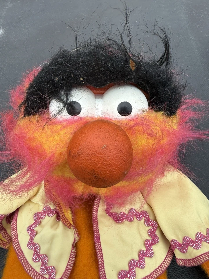 Винтаж 1978 Jim Henson The Muppets животное барабанщик 26» кукла Fisher Price - Изображение 2 из 4