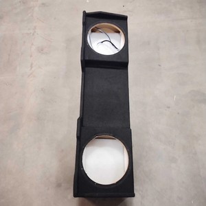 USED EMPTY DUAL 12" SUB ENCLOSURE - FITS 1999-2006 CHEVY SILVERADO EXT CAB