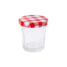 Fun Express Mini Glass Jam Jars with Metal Lids - 2", 12 Pcs