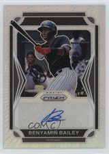 2021 Panini Prizm Draft Picks Auto Benyamin Bailey #AU-BB Auto sq1
