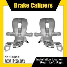 2x Rear Brake Caliper L+R 36mm for Mini R56 R55 Cabriolet R57 Coupe R58 Roaster