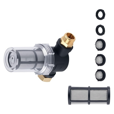 #ad Garden Hose Inline Water Filter for Pressure Washer Pump Protection w Screen 40 $16.50