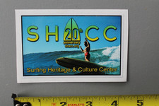 SHACC Surfing Heritage Museum 20th Anniversary Surf V70A Vintage Surfing STICKER
