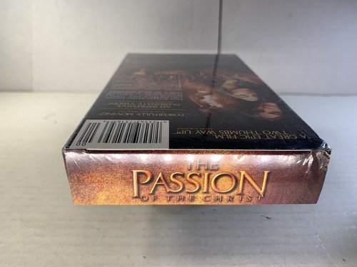 Vintage 2004 VHS Sealed Passion of the Christ Mel Gibson Watermark Jim Caviezel - Picture 6 of 6