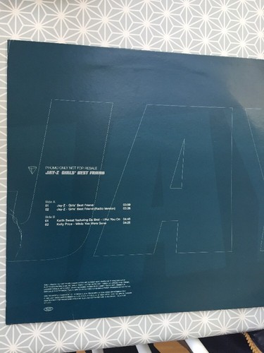Jay-Z - Girls Best Friend 12" Promo Vinyl Single Label: Epic – Cat No: XPR3354 - Picture 2 of 12
