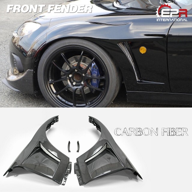 For Mazda MX5 Miata NC IKOStyle Carbon Fiber Front Vented Fender Wide