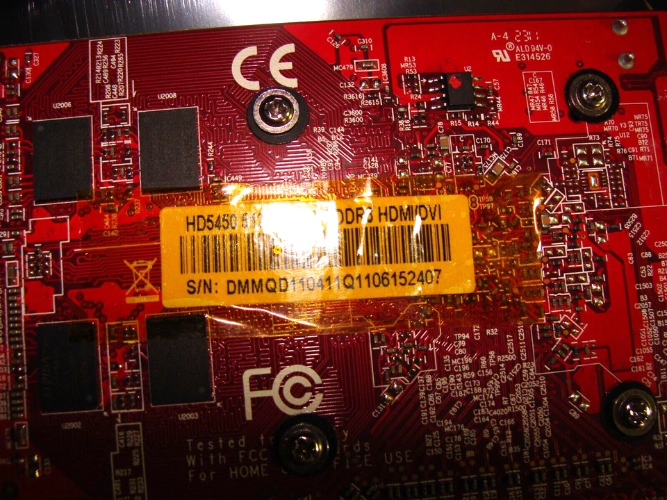 ATI RADEON HD5450 512 MB DDR3 VGA/DVI/HDMI PCI-EXPRESS VIDEO CARD - Image 4 of 4