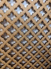 Wooden grille 6mm thick mdf decorative panel for radiator covers ,KZ2 pattern