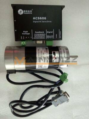 180W DC 36V Brushless Servo Motor with Motor Driver CNC Kit ACS606+BLM57180-1000