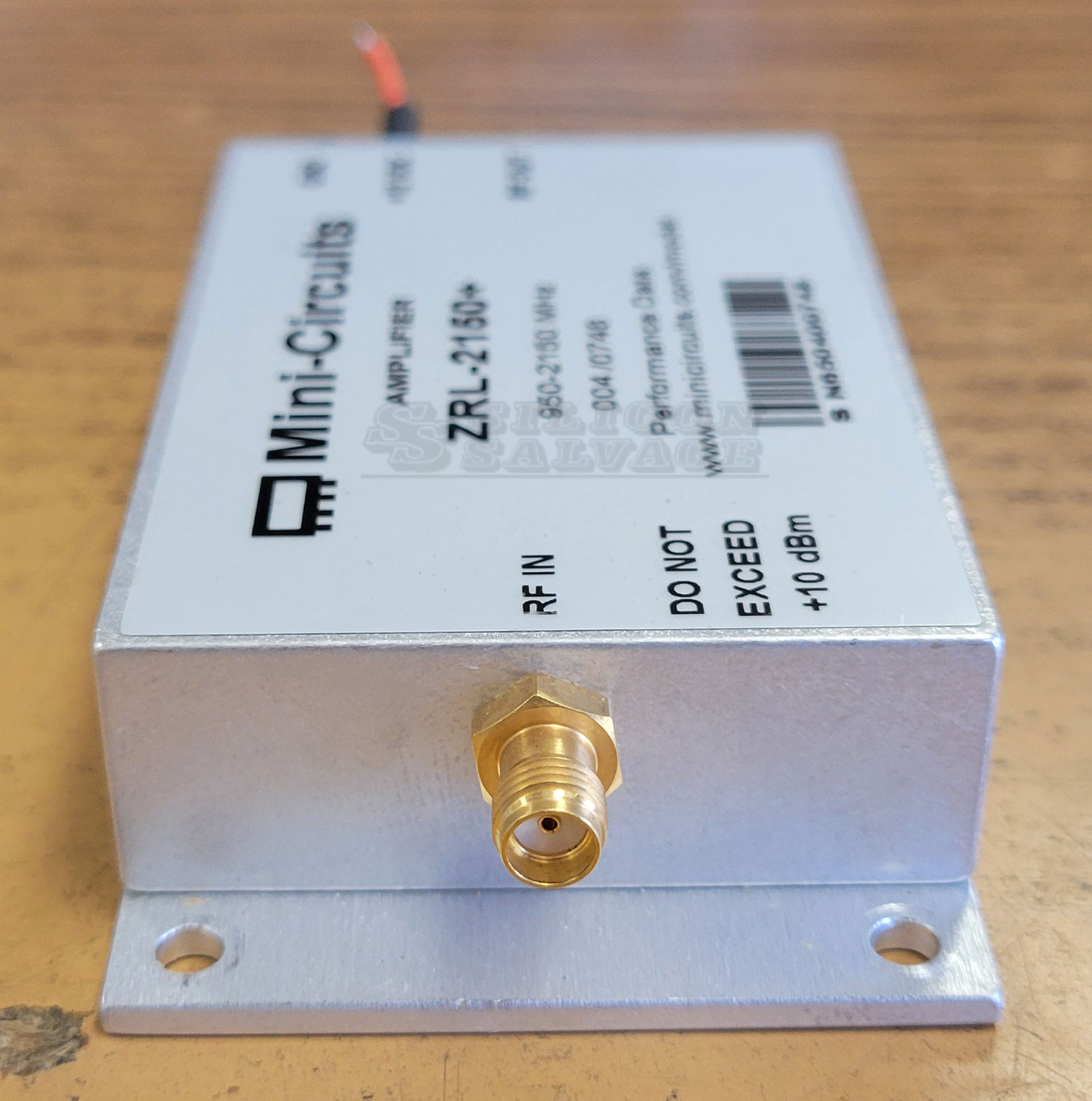 Mini-Circuits ZRL-2150+ Low-Noise SMA Amplifier 950 to 2150MHz 