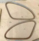 <!--F#f_0-->1946 1947 1948 Oldsmobile 4 Door QUARTER WINDOW MOLDINGS Original GM pair 66 68<!--F/-->