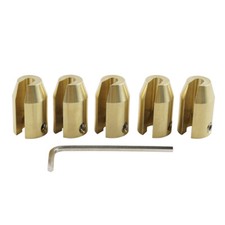 Messing Motorrad Reifenwuchtmaschinen Rad Reifen Speiche Balance Gewichte 5-tlg