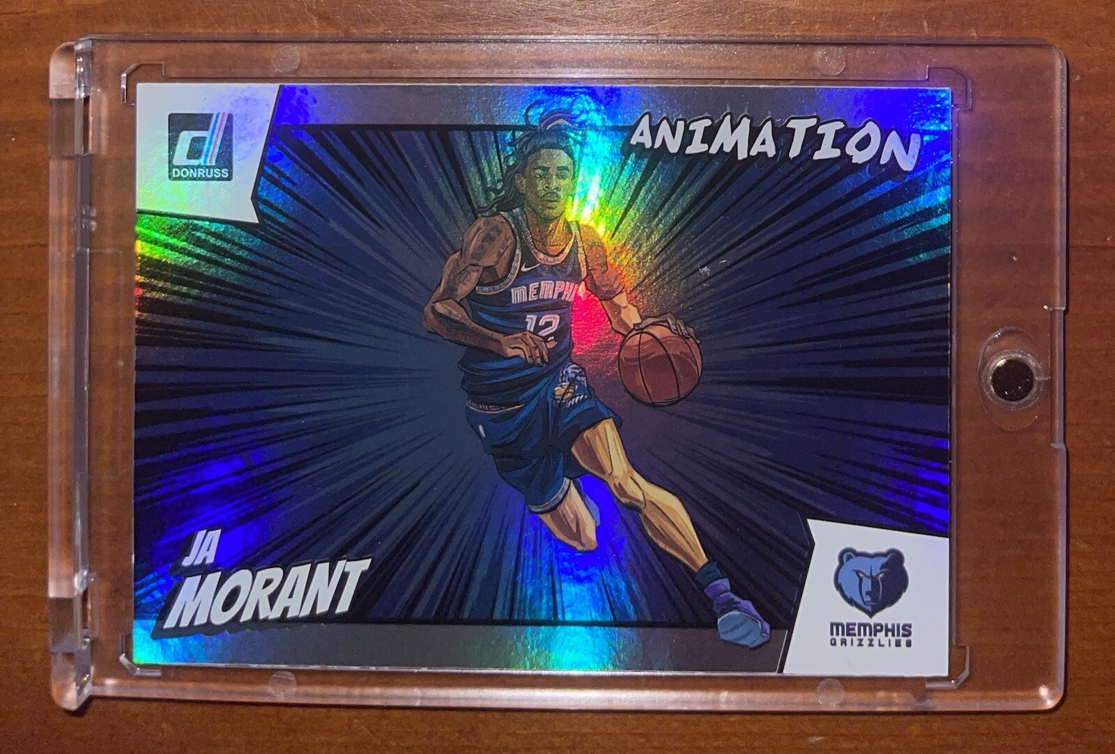 2022-23 Donruss Ja Morant Animation Case Hit SSP