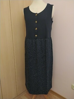 Ulla Popken schöne Damen Kleid mit Taschen Gr.  50 Neuwertig. 