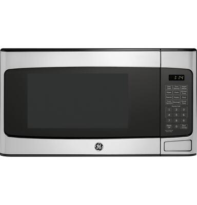 GE JES1145SHSS Microwave Oven, Compact Cubic, 950-watt Capacity, 6 Auto Cooking 