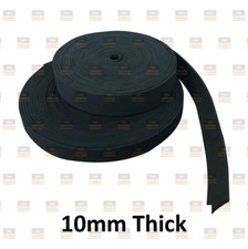 10mm Thick - Neoprene Foam Sponge Strip Roll Tape - 10mm to 50mm