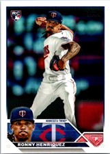 2023 Topps Series 2 Ronny Henriquez Rookie Minnesota Twins #372