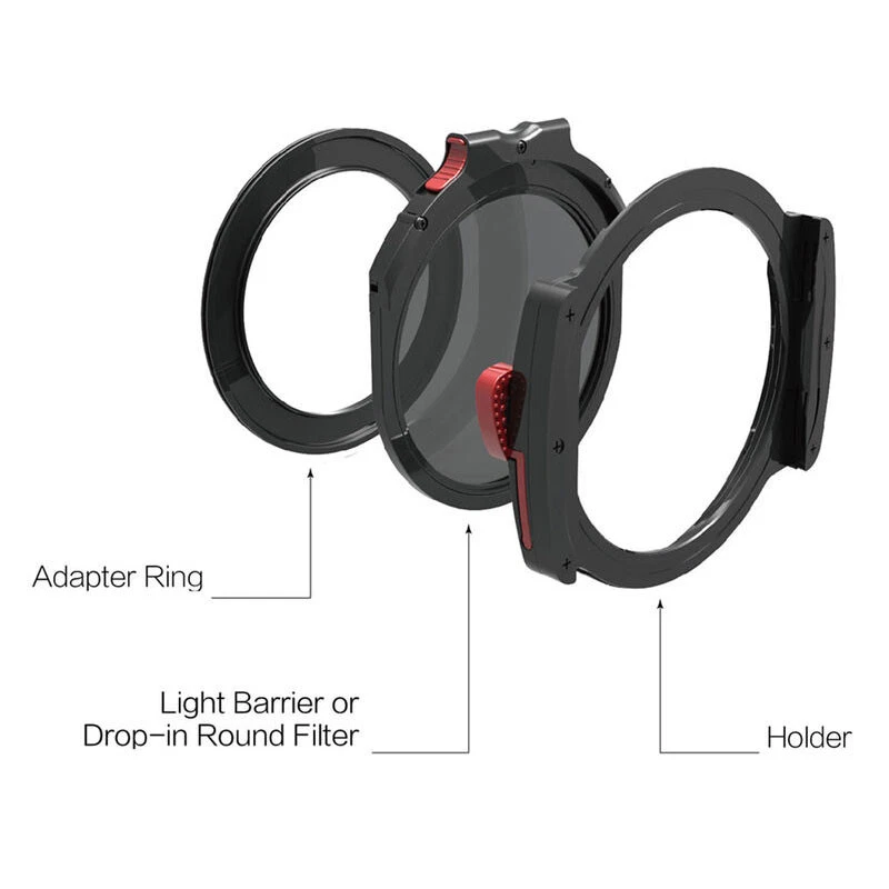 Haida M10 Filter Holder with 77mm Adapter & CPL + ND1000 + Soft Grad ND 0.9 - Image 2 of 4