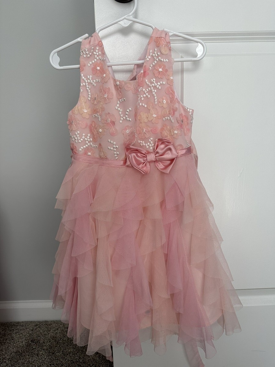 jona michelle pink dress Jona Michelle Pink Tulle Dress Size 4T