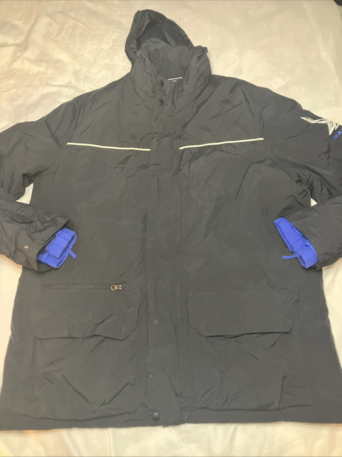 Vintage Nautica Sportswear 3 In 1 Insulated Winter Coat Size XL