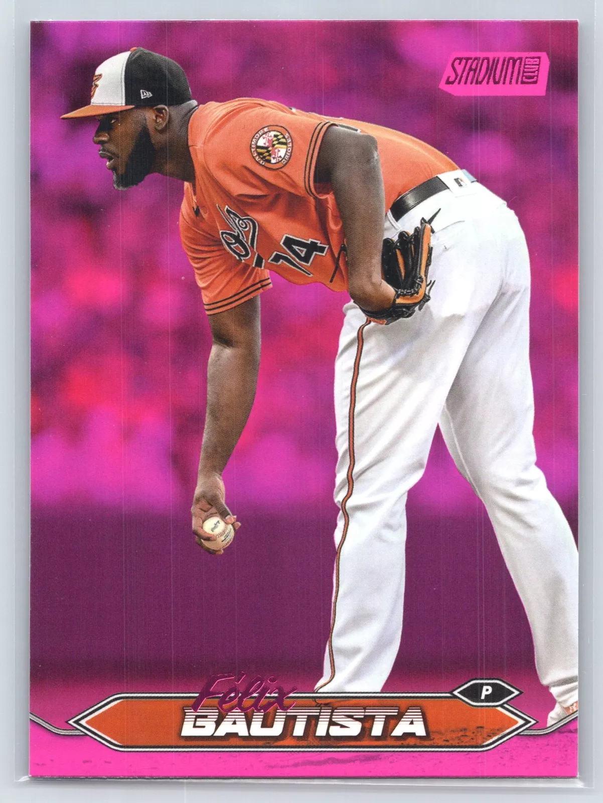 Flix Bautista trading card