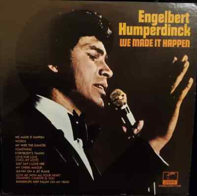 Engelbert Humperdinck We Made It Happen parrot Vinyl LP