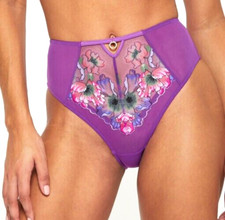 Ann Summers Size 10 HW Wildflower Knickers New with Tags EU 36 Purple Brief