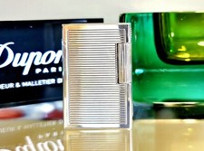 Genuine S.T. Dupont Line 1 Lighter in Silver