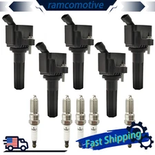 5 x Ignition Coil & 5 x Iridium Spark Plug for Chevrolet Colorado GMC Canyon3.7L