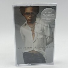 Lenny Kravitz: Greatest Hits US Virgin 2000 Cassette 90s Pop Rock SEALED NOS