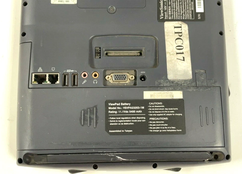 VIEW SONIC VIEW PAD 1000 MODEL: VSVPD22974-1M 16V 3.75A - Image 4 of 4