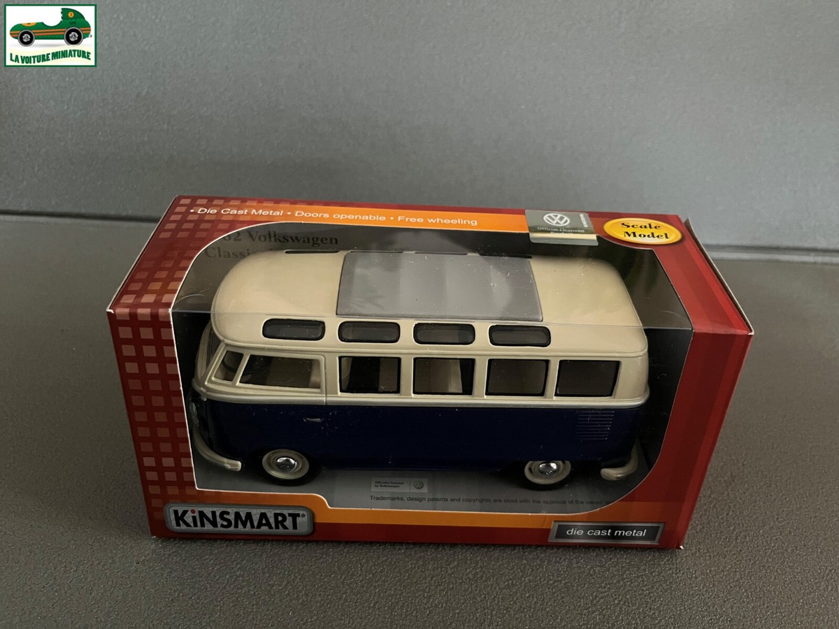 Volkswagen Combi Samba Bus Kinsmart 1/24 Model Car