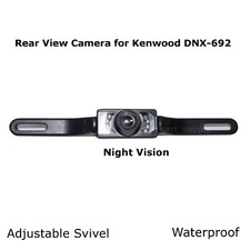 New Rear View Camera Backup License Plate Night for Kenwood DNX-692 DNX692