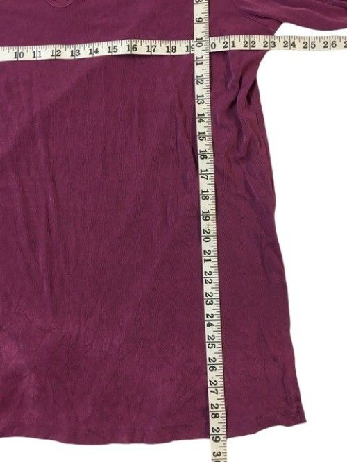 Grace Elements 16W Acetate & Elastane Purple Tuni… - image 5